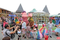 Du khách đến với điểm đến Bà Nà (Đà Nẵng) trong thời gian dịch COVID-19 chưa bùng phát