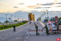 Lực lượng công an, quân đội thiết lập điểm kiểm soát phòng dịch COVID-19 tại Đà Nẵng