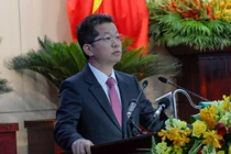 Ông Nguyễn Văn Quảng - Bí thư Thành uỷ Đà Nẵng phát biểu chỉ đạo tại kỳ họp thứ 17, HĐND TP Đà Nẵng khoá IX nhiệm kỳ 2016-2021