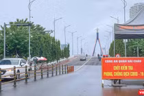 Lưu thông qua cầu Sông Hàn (Đà Nẵng) đã trở lại bình thường (Ảnh Nghĩa Hiếu)