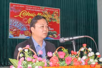 Ông Lê Trí Thanh - Chủ tịch UBND tỉnh Quảng Nam tại buổi trò chuyện với hàng trăm học viên tại Trung tâm Cai nghiện ma túy tỉnh Quảng Nam.