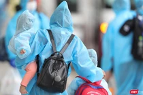 Sáng ngày 21/7, 218 người trong số 626 người dân Đà Nẵng ở TP HCM có nguyện vọng đã trở về Đà Nẵng an toàn