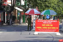 Chốt kiểm soát dịch COVID-19 trên địa bàn TP Đà Nẵng