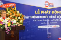 Ông Nguyễn Quang Thanh – Giám đốc Sở TT&TT TP Đà Nẵng phát biểu tại lễ phát động Giải thưởng giải thưởng “Chuyển đổi số Việt Nam - Vietnam Digital Awards” năm 2021 tại Đà Nẵng.