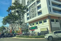 Một góc công trình Chung cư Monarchy Block B (Đà Nẵng) do Công ty CP Đầu tư và Phát triển nhà Đà Nẵng làm chủ đầu tư