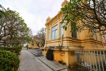 Một góc Bảo tàng Điêu khắc Chăm (Đà Nẵng)