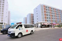 Khu ký túc xá phía tây TP Đà Nẵng được trưng dụng làm Bệnh viện dã chiến điều trị COVID-19