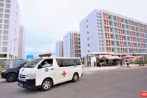 Khu ký túc xá phía tây TP Đà Nẵng được trưng dụng làm Bệnh viện dã chiến điều trị COVID-19