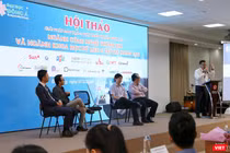 Đại diện các doanh nghiệp CNTT, phần mềm cùng "bàn" chương trình đào tạo nguồn nhân lực CNTT chất lượng cao để xuất khẩu