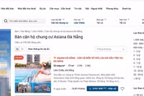 Bất chấp dự án Khu căn hộ Asiana chưa đủ điều kiện, các trang web vẫn rao bán