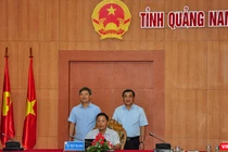 Ông Lê Trí Thanh - Chủ tịch UBND tỉnh Quảng Nam tại buổi lễ ký kết hợp tác với FPT về thúc đẩy chuyển đổi số trên địa bàn trong giai đoạn 2021 - 2025