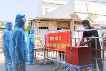 Hoạt động diễn tập công tác bầu cử tại 1 điểm bầu cử ở Đà Nẵng