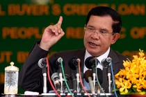 Ông Hunsen (ảnh The Cambodia Daily)