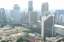 Thành phố Hạc Bích, tỉnh Hà Nam, Trung Quốc, nơi đang nổi tiếng vì "giá nhà rẻ như rau" (Ảnh: Getty)