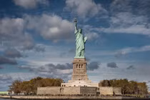 Tượng Nữ thần Tự do, quà tặng nước Mỹ của Pháp. Ảnh: QQnews.