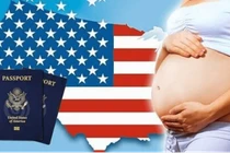 Từ sau khi trở lại Nhà Trắng, ông Trump đã quyết liệt ngăn chặn các bà bầu Trung Quốc tới Mỹ để sinh con. Ảnh: Sohu.