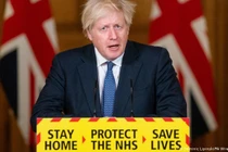 Thủ tướng Anh Boris Johnson cho rằng dịch bệnh COVID-19 khởi nguồn từ Vũ Hán (Ảnh: Reuters).