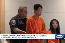 Hai trong số ba kẻ lừa đảo người Trung Quốc hầu tòa. Ảnh: WMUR.