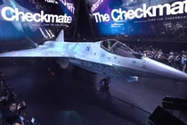 Ngày 20/7, bản mẫu chiếc máy bay chiến đấu tàng hình thế hệ 5 của Nga đã lộ diện (Ảnh: Đông Phương)