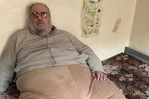 Trùm khủng bố "ác quỷ" Shifa al-Nima với thân hình "siêu trọng". (Ảnh: Epochtimes)