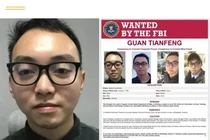 Thông báo truy nã toàn cầu của FBI đối với Quan Thiên Phong. Ảnh: NetEasy.