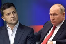 Sau nhiều ngày im lặng, ngày 17/3 ông Putin đã lên tiếng nói muốn gặp mặt trực tiếp ông Zelensky (Ảnh: AP).