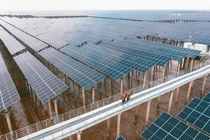 Công nghệ Xanh được coi là một điểm tăng trưởng của nền kinh tế Trung Quốc (Ảnh: Xinhua).