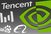 Bốn "người khổng lồ Internet" của Trung Quốc đã chi tới 5 tỉ USD để mua trữ chip tính năng cao của Nvidia (Ảnh: FT).
