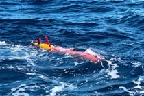 Tàu ngầm không người lái Hải Kình-2000 được thử nghiệm trên biển (Ảnh: SCMP).