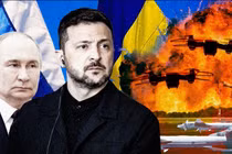 Nga thông báo và bắt đầu tiến hành chiến dịch tấn công "chặt đầu" trả đũa đối với Ukraine. Ảnh: QQnews.