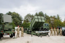 Hệ thống tên lửa phòng không NASAMS do Mỹ và Na Uy sản xuất Mỹ đã bán cho Ukraine (Ảnh: Wiki)