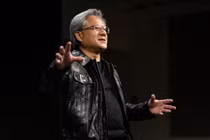 Jensen Huang, CEO của NVIDIA được bình chọn là người dẫn đầu danh sách Top 100 doanh nhân có ảnh hưởng nhất thế giới năm 2025. Ảnh: Wforum.