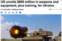 Trang Defense News của Mỹ đưa tin về vụ việc (Ảnh chụp màn hình).