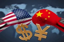 Cuộc chiến thuế quan Trung - Mỹ ngày càng gay gắt sau khi ông Trump trở lại Nhà Trắng. Ảnh: Chinadaily.