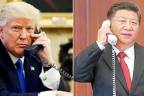 Tối 24/11, Tổng thống Mỹ Donald Trump và Chủ tịch Trung Quốc Tập Cận Bình đã có cuộc điện đàm, nhưng hai bên đưa ra thông báo khác nhau về nội dung cuộc gọi. Ảnh: Mingpao.