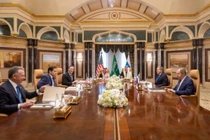 Phái đoàn Mỹ và Nga hội đàm tại Riyadh mở ra hy vọng chấm dứt chiến tranh, lập lại hòa bình ở Ukraine. Ảnh: Xinhua.