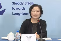 Chủ tịch Tập đoàn bất động sản Long Hồ Ngô Á Quân. Ảnh: Sina.