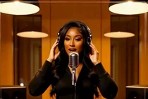 Ca sĩ AI Xania Monet. Ảnh: Themiror.