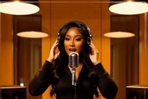 Ca sĩ AI Xania Monet. Ảnh: Themiror.