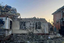 Hình ảnh được cho là hậu quả vụ tấn công của phía Ukraine (Ảnh: LTN)