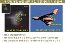 Báo Hàn Quốc phân tích, cho rằng máy bay không người lái xâm phạm Bình Nhưỡng giống như loại của quân đội Hàn, nhưng kích cỡ nhỏ hơn và có dấu vết cho thấy được sản xuất bằng công nghệ in 3D (Ảnh: Chosun)