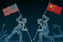 Cuộc chiến công nghệ Mỹ - Trung vẫn tiếp diễn, chưa biết khi nào mới kết thúc. Ảnh: QQnews.