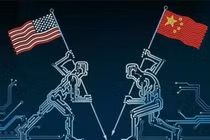 Cuộc chiến công nghệ Mỹ - Trung vẫn tiếp diễn, chưa biết khi nào mới kết thúc. Ảnh: QQnews.