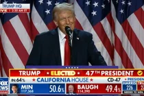 Hãng tin Fox News đưa tin ông Trump tuyên bố thắng cử khi kết quả kiểm phiếu chính thức còn chưa công bố (Ảnh: Guancha)