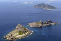 Quần đảo Senkaku/Điếu Ngư do Nhật đang kiểm soát hiện là điểm nóng tranh chấp biển đảo giữa Trung Quốc và Nhật (Ảnh: Dwnews).