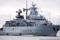 Tàu hộ vệ Bayern đã khởi hành hôm 2/8 tới khu vực Ấn Độ - Thái Bình Dương và tiến vào Biển Đông (Ảnh: Deutsche Welle).
