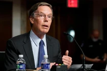 Ông Nicholas Burns kịch liệt phê phán Trung Quốc tại buổi điều trần trước Ủy ban Đối ngoại Thượng viện hôm 20/10 (Ảnh: Axios).