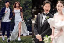 Chính sách về quy định đăng ký kết hôn được sửa đổi đã làm bùng lên làn sóng kết hôn trong giới trẻ Trung Quốc. Ảnh: Sina.