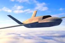 Mẫu máy bay không người lái hiệp đồng tác chiến của General Atomics (Ảnh: Thewarzone)