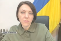 Ngày 14/6, Thứ trưởng Bộ Quốc phòng Ukraine Hanna Malyar nói trên truyền hình, oán trách phương Tây chậm trễ cung cấp vũ khí (Ảnh: Guancha).